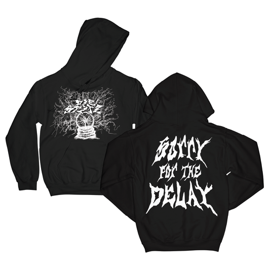 DELAY HOODIE - BLACK